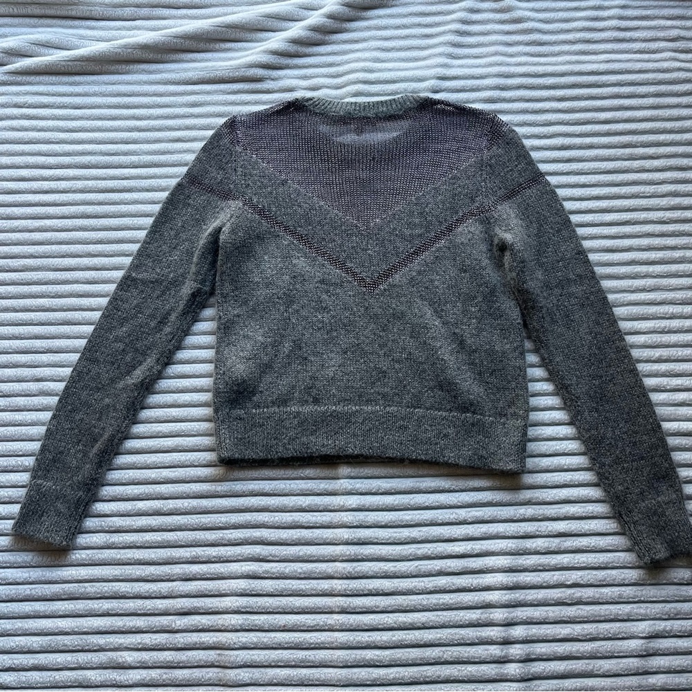 Rag & Bone Grey Mohair Sweater - Picture 7 of 10